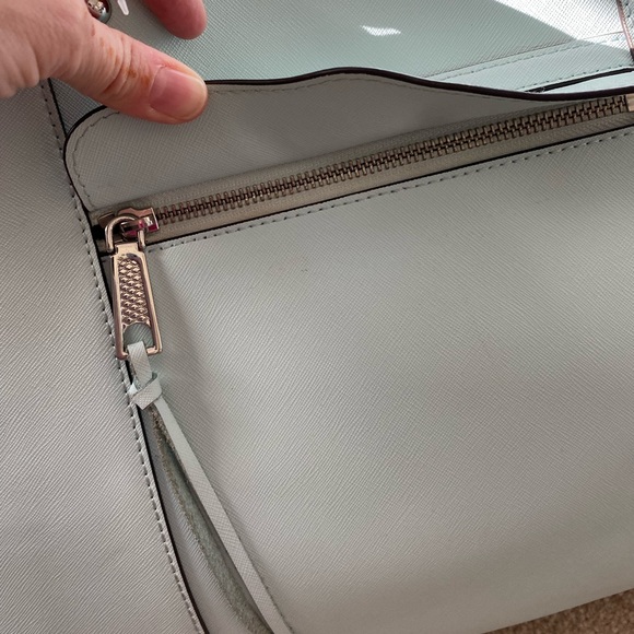 EUC Rebecca Minkoff Mab Tote light blue - Picture 10 of 12